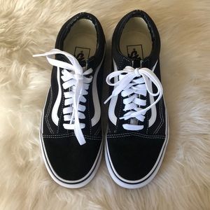 Vans old skool black size W8 M6.5